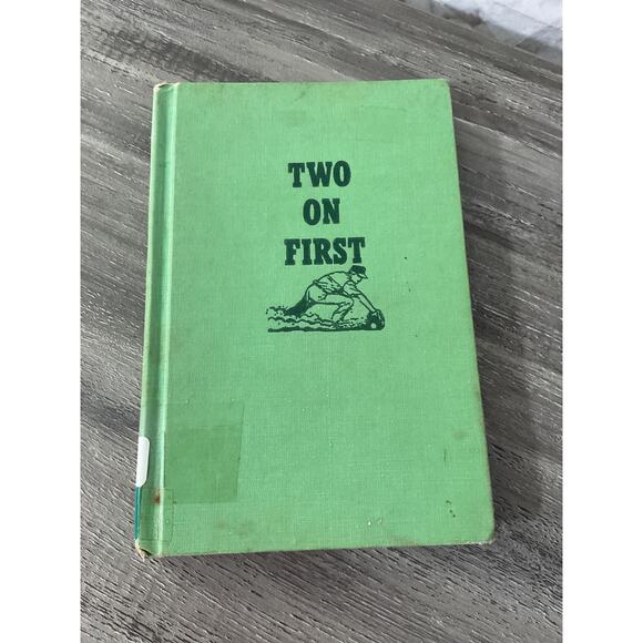 1967 Hardback “Two on First” Published By Albert Whitman & Co. - Picture 1 of 6